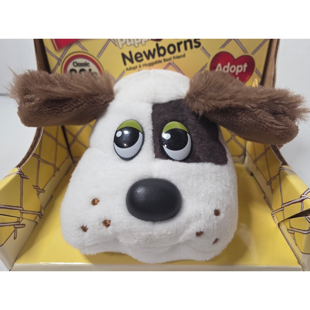 Basic Fun Pound Puppies Newborns OS White Brown Fair 38055